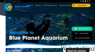 blueplanetaquarium.com Screenshot