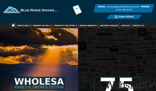 blueridgeknives.com Screenshot