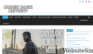 bluesrockreview.com Screenshot