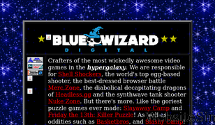 bluewizard.com Screenshot