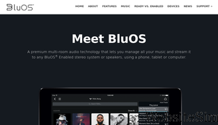 bluos.net Screenshot