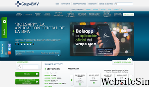 bmv.com.mx Screenshot