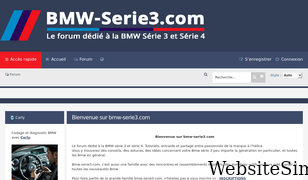 bmw-serie3.com Screenshot