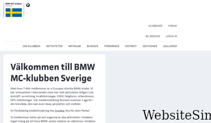 bmwklubben.se Screenshot