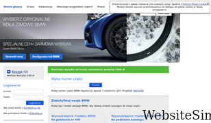 bmwstore.pl Screenshot