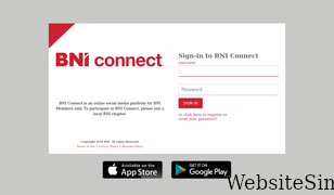 bniconnect.com Screenshot