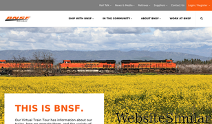 bnsf.com Screenshot