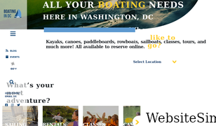boatingindc.com Screenshot