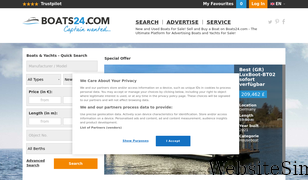 boats24.com Screenshot