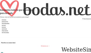 bodas.net Screenshot