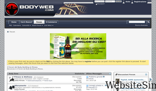 bodyweb.com Screenshot