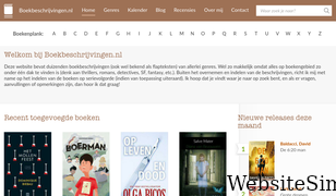 boekbeschrijvingen.nl Screenshot