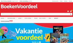 boekenvoordeel.nl Screenshot
