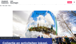 boijmans.nl Screenshot