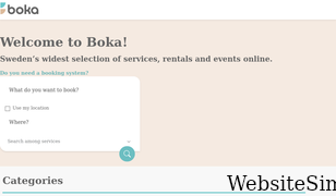 boka.se Screenshot