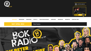 bokradio.co.za Screenshot