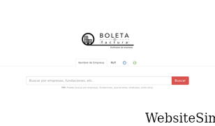 boletaofactura.com Screenshot