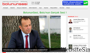 bolununsesi.com Screenshot