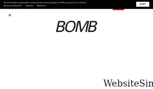 bombmagazine.org Screenshot