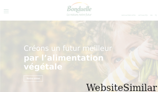 bonduelle.com Screenshot
