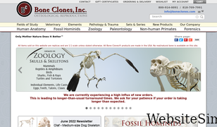 boneclones.com Screenshot
