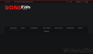 bonefishgamer.com Screenshot
