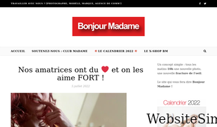 bonjourmadame.fr Screenshot