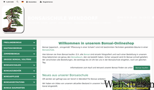 bonsai-shop.com Screenshot