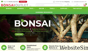 bonsaioutlet.com Screenshot