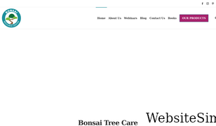 bonsairesourcecenter.com Screenshot