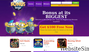 bonusbingo.com Screenshot