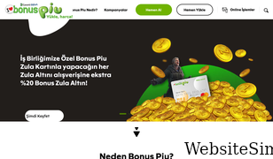 bonuspiu.com.tr Screenshot