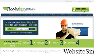 bookabin.com.au Screenshot