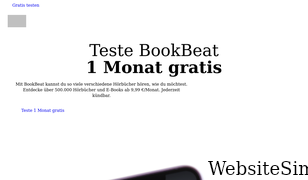 bookbeat.de Screenshot