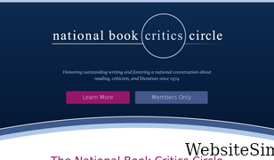 bookcritics.org Screenshot