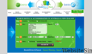bookdirect2save.com.au Screenshot