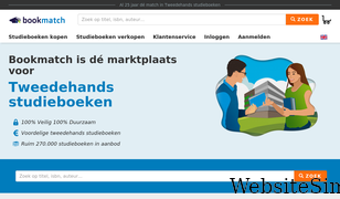 bookmatch.nl Screenshot