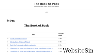 bookofpook.com Screenshot