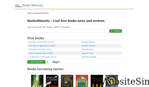 booksminority.net Screenshot