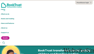 booktrust.org.uk Screenshot