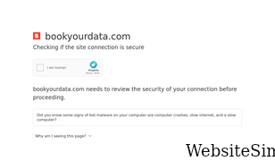 bookyourdata.com Screenshot