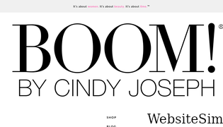 boombycindyjoseph.com Screenshot