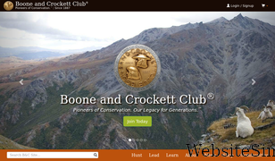 boone-crockett.org Screenshot