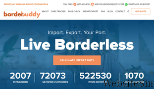 borderbuddy.com Screenshot