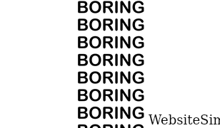 boringboringboring.com Screenshot