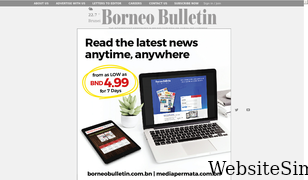 borneobulletin.com.bn Screenshot
