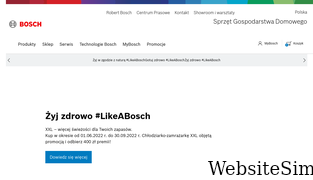 bosch-home.pl Screenshot
