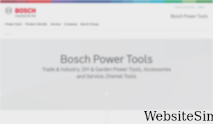 bosch-pt.com.au Screenshot
