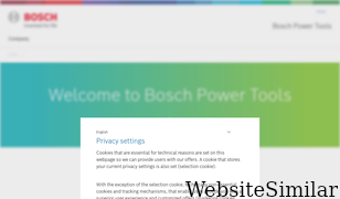 bosch-pt.com Screenshot