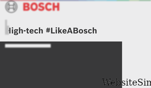 bosch.co.jp Screenshot